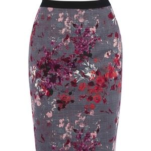 NWT charcoal charcoal pencil skirt